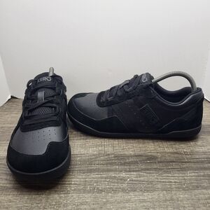 XERO Shoes Kelso Barefoot Black Suede Leather Minimalist Sneakers Women’s 10.5